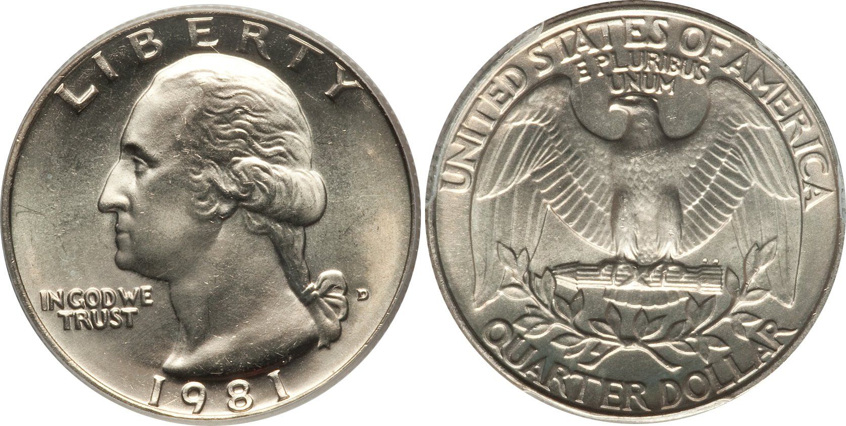 Tutti le monete: US-Quarter 1981 D – Usato da Kriens venduto da TSCH1