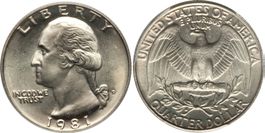 US-Quarter 1981 D