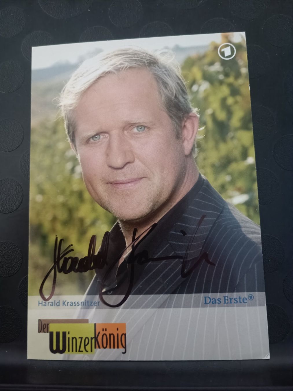 Autografi: Harald Krassnitzer - handsigniert – Usato da Menziken venduto da Artographs