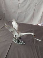 Hutschenreuther: Porzellanfigur Schwan-Figur