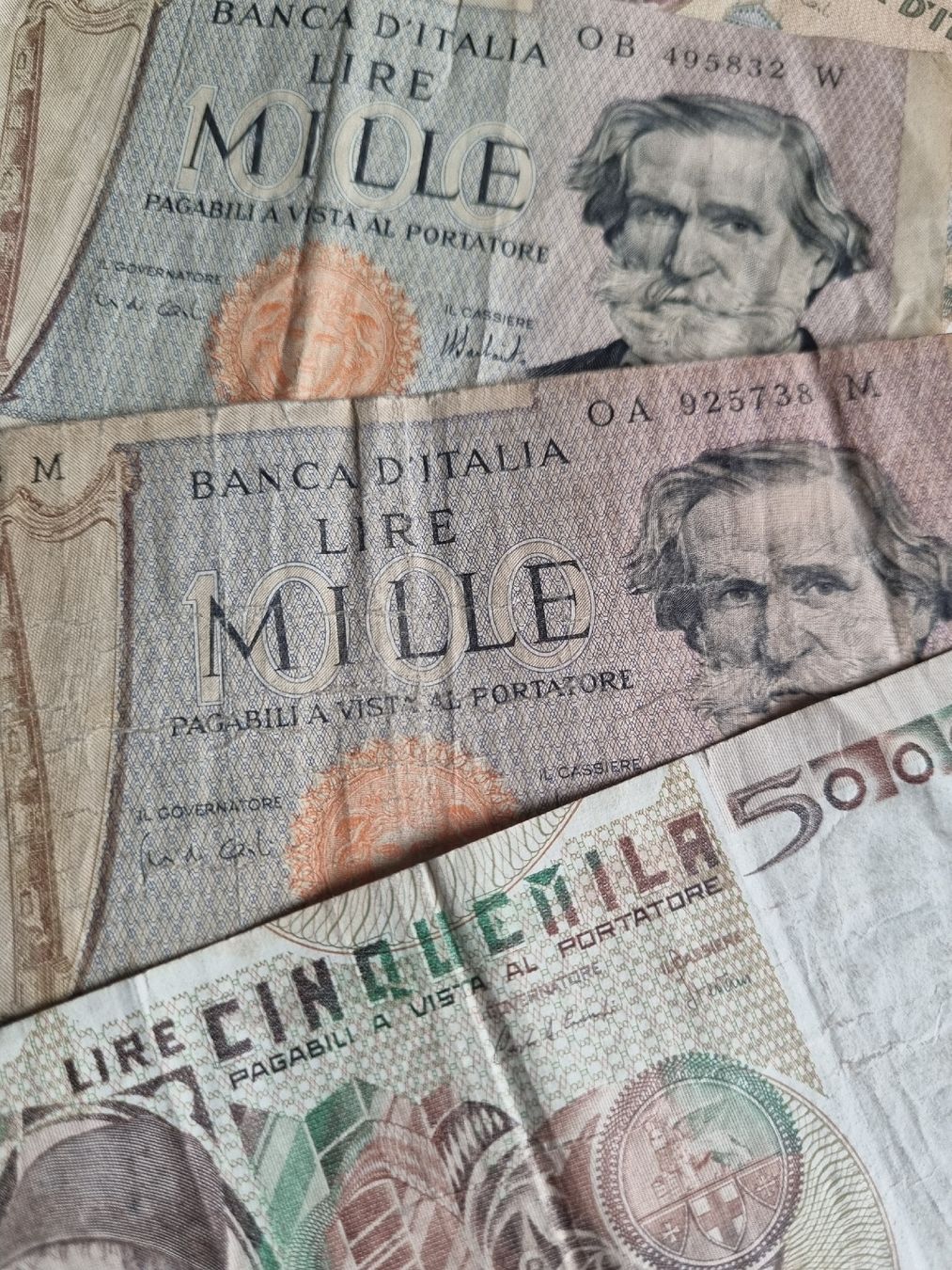 Banconote: SAMMLUNG BANKNOTEN - ITALIEN - AB ALT – Usato da Heimenschwand venduto da rog_p7h9 2