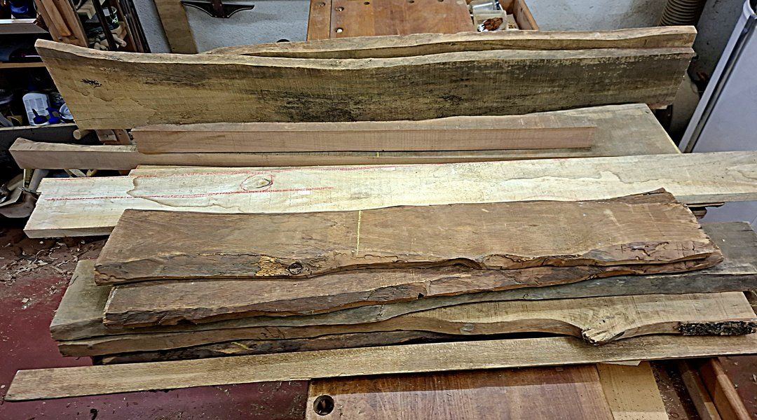 Articoli in legno: Massivholzbretter - Rohholz – Usato da Zürich venduto da AuctionAlan 2