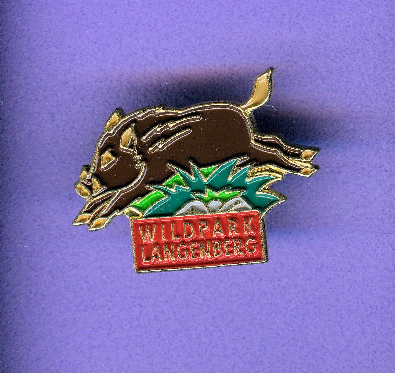 Plaketten & Abzeichen: WILDPARK LANGENBERG  Wildschwein – Gebraucht aus Winterthur von Sammleroase