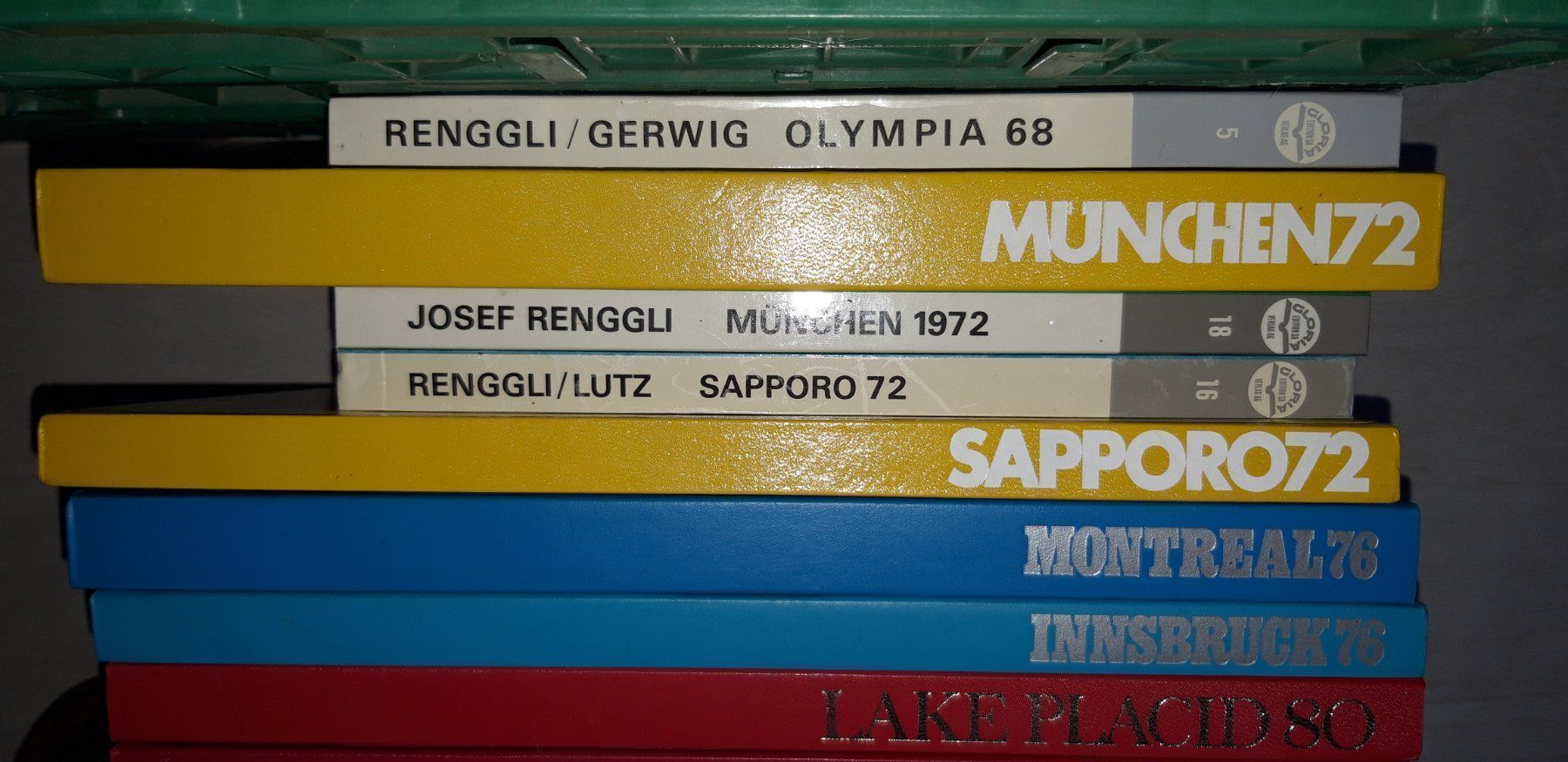 Bücher: 27  Bücher Olympia Original 1968-2014 – Neu und originalverpackt aus Watt von Watterrose 1