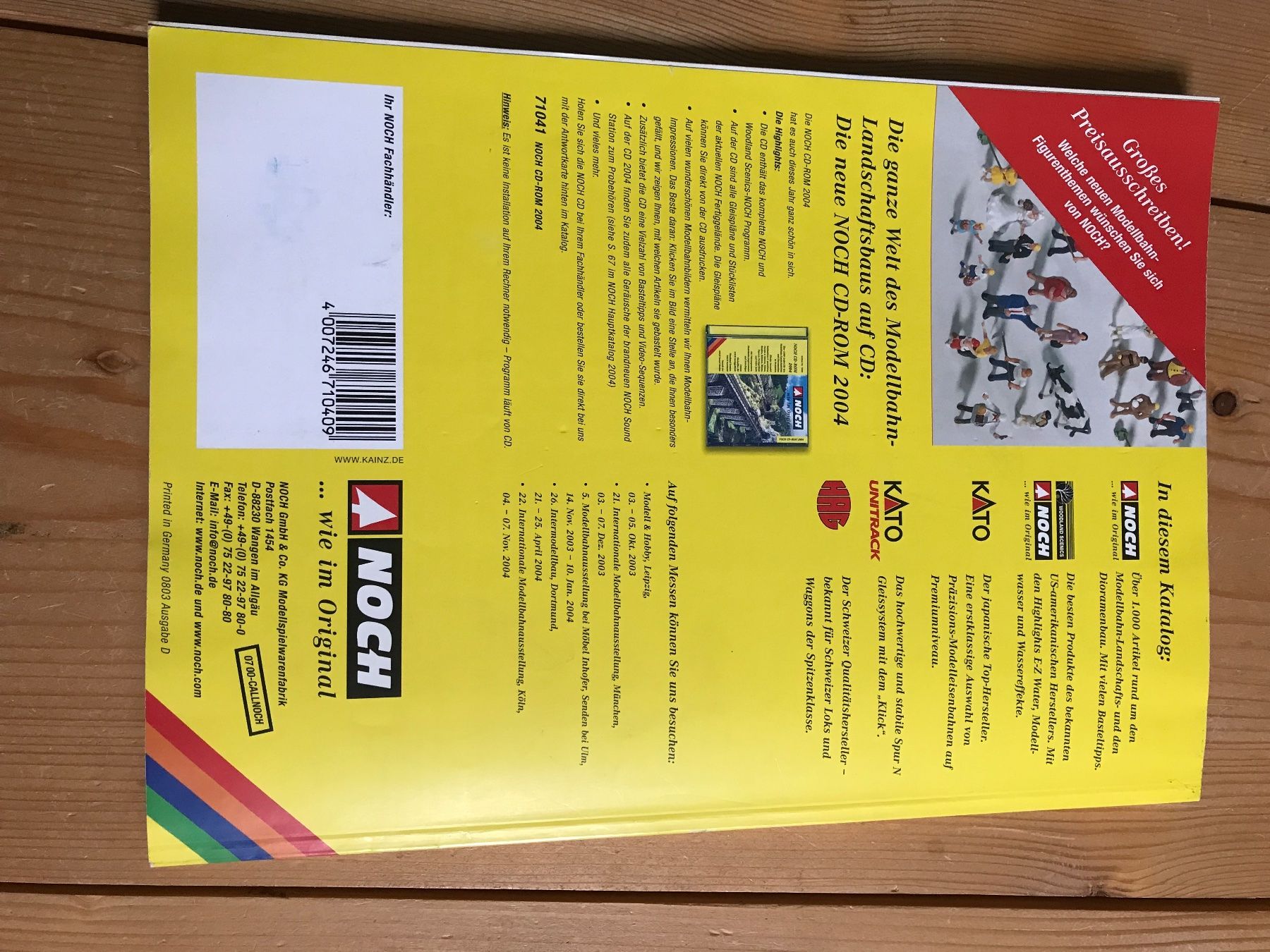 Noch Trains électriques: Noch, der grosse noch katalog 2004 – D'occasion à Liestal par ozo2005 6