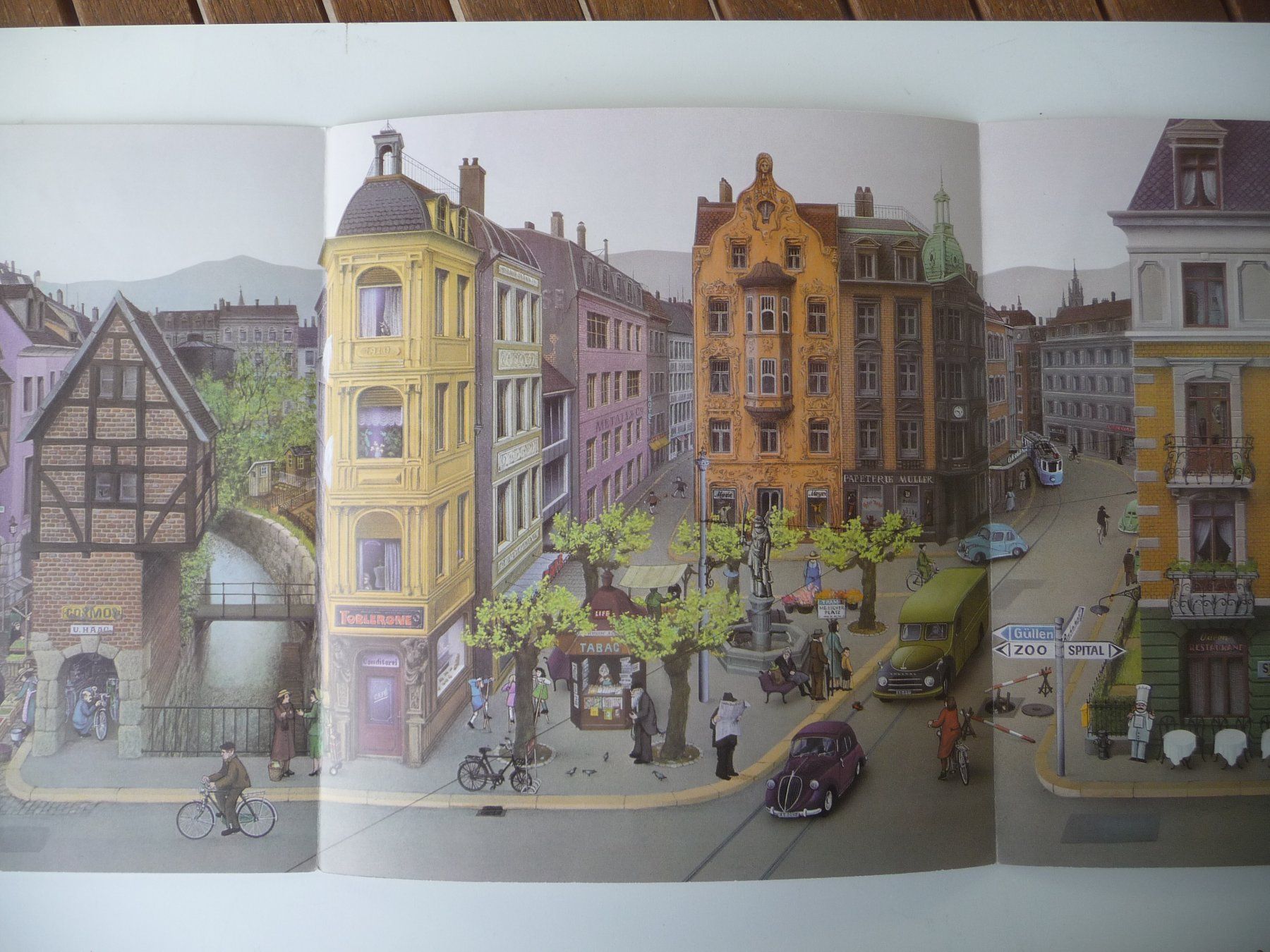 Libri: JÖRG MÜLLER - HIER FÄLLT EIN HAUS, DORT STEHT EIN KRAN .... – Usato da Aesch BL venduto da Imoonlight 5