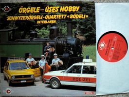 BÖDELI  SCHWYZERÖRGELI-QUARTETT ORGELE - ÜSES HOBBY - LP 🛀