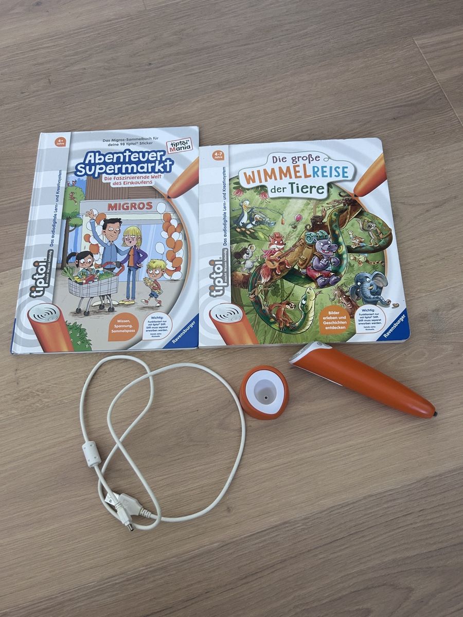 Tiptoi Giochi: tiptoi Stift & 2 Bücher – Usato da Männedorf venduto da Brunei03