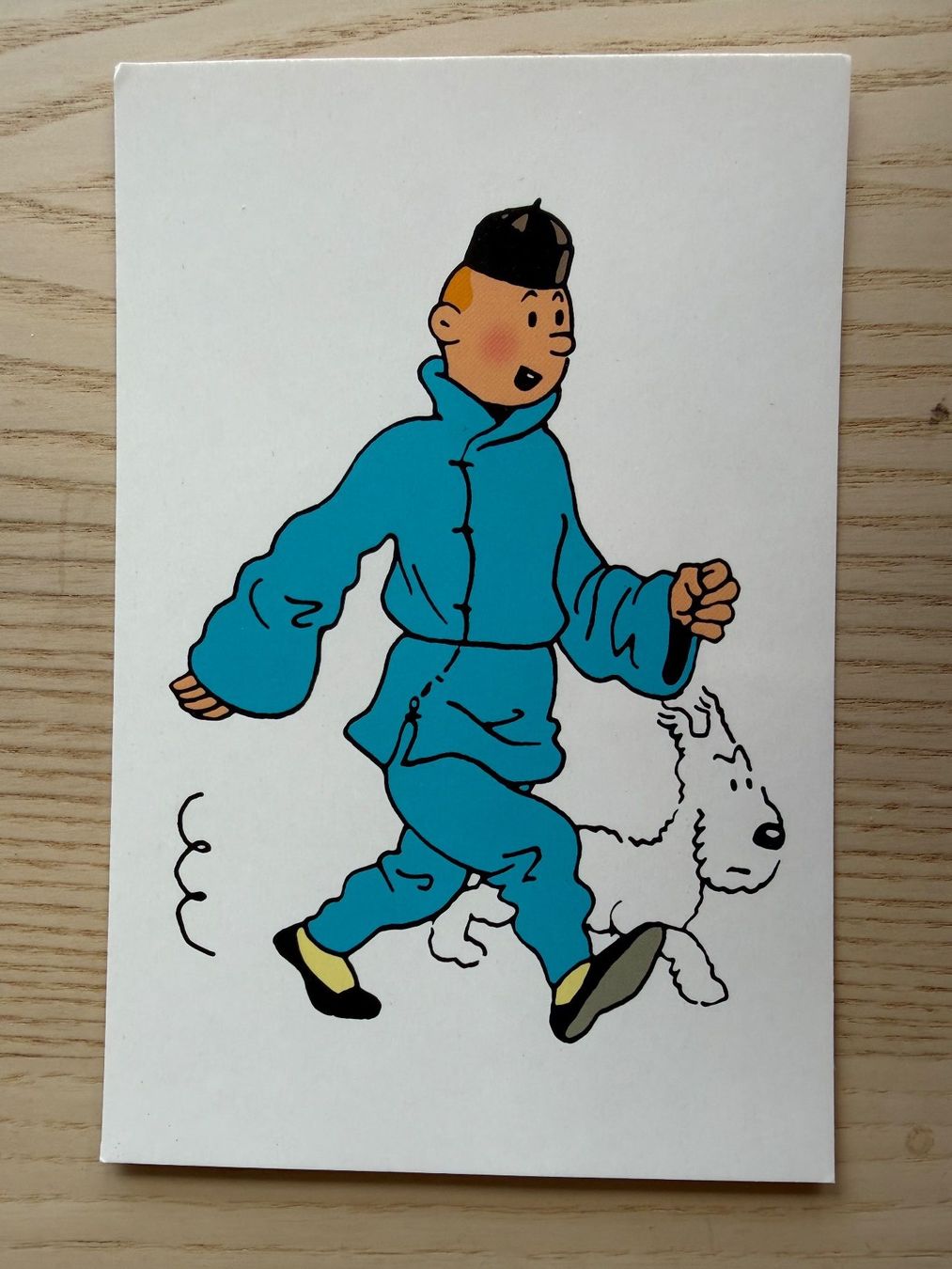 Fumetti: Carte postale Tintin – Usato da Fribourg venduto da J334455