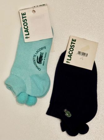 Set de 2 chaussettes femme LACOSTE, taille 35-36