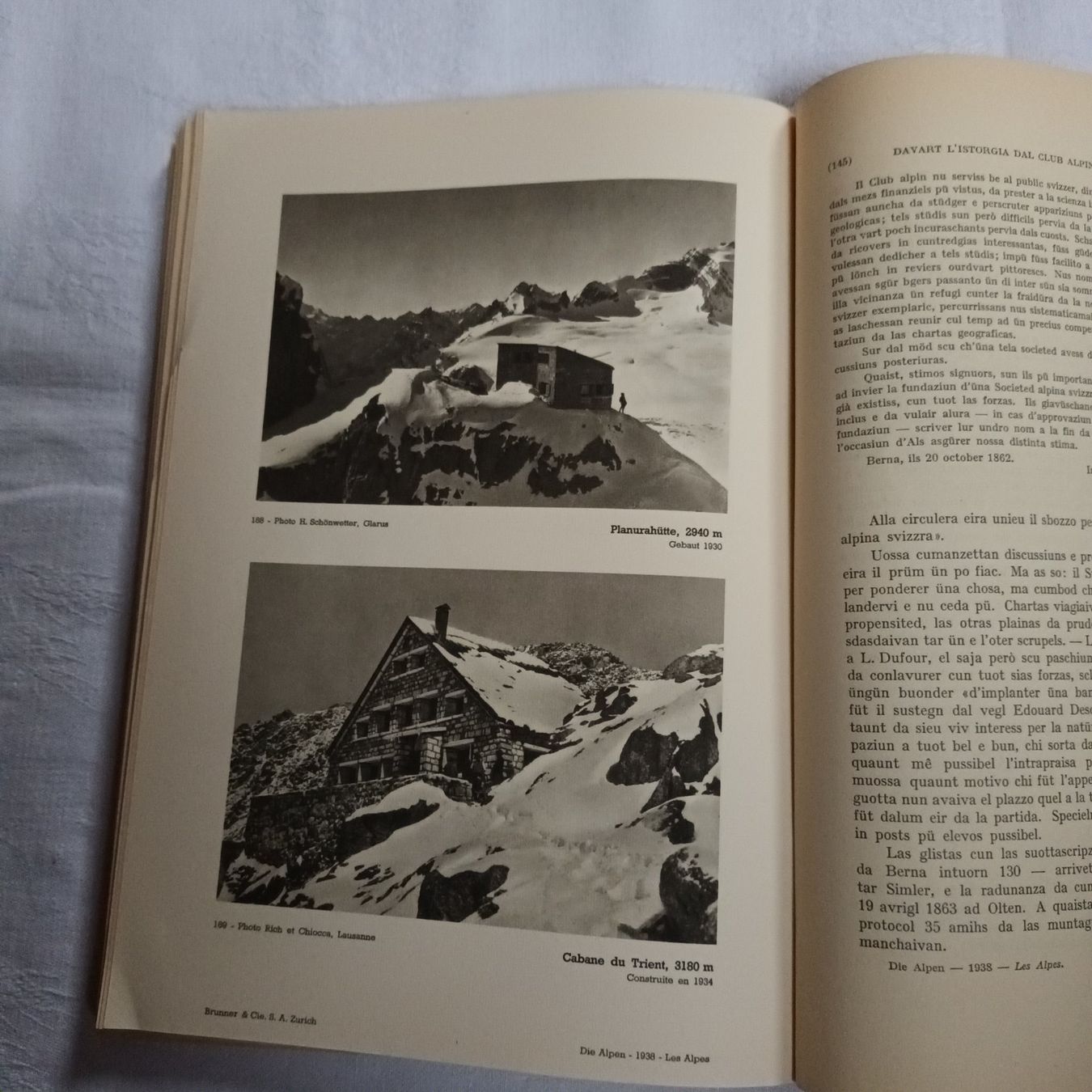 Bücher: Die Alpen / Les Alps / Le Alpi / Ils Alps  1938 – Gebraucht aus Bäretswil von ricoric 4