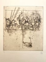 Nag Arnoldi - Hommage an Paolo Uccello – Seltene Gravur -