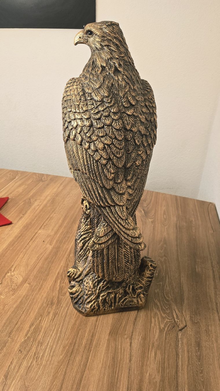Skulpturen & Statuen: Adler Skulptur in Bronzeoptik, NEU – Neu und originalverpackt aus Dussnang von Priska2285 2