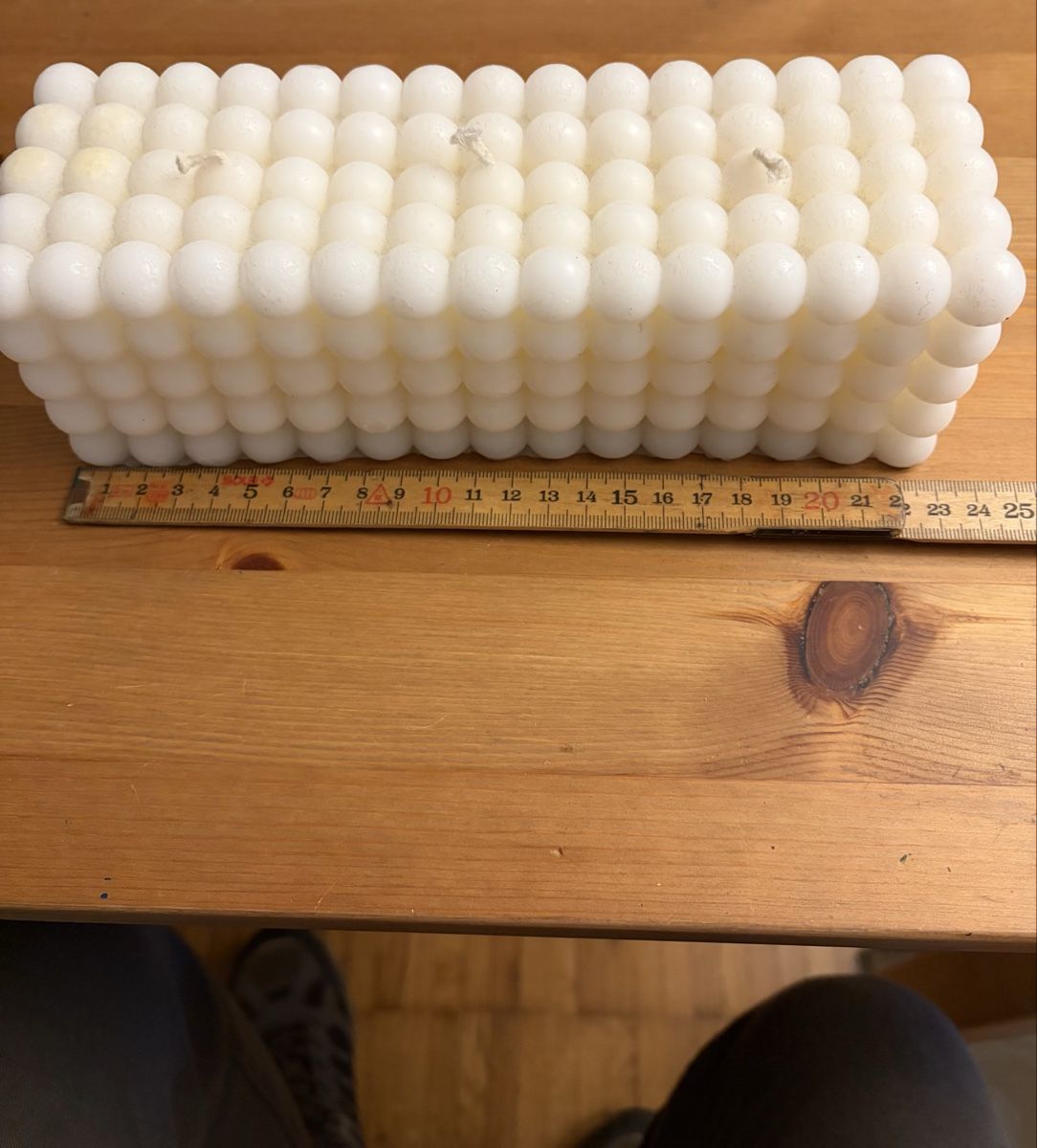 Bougies: Bubble Block Kerze  – D'occasion à Hochfelden par larson27