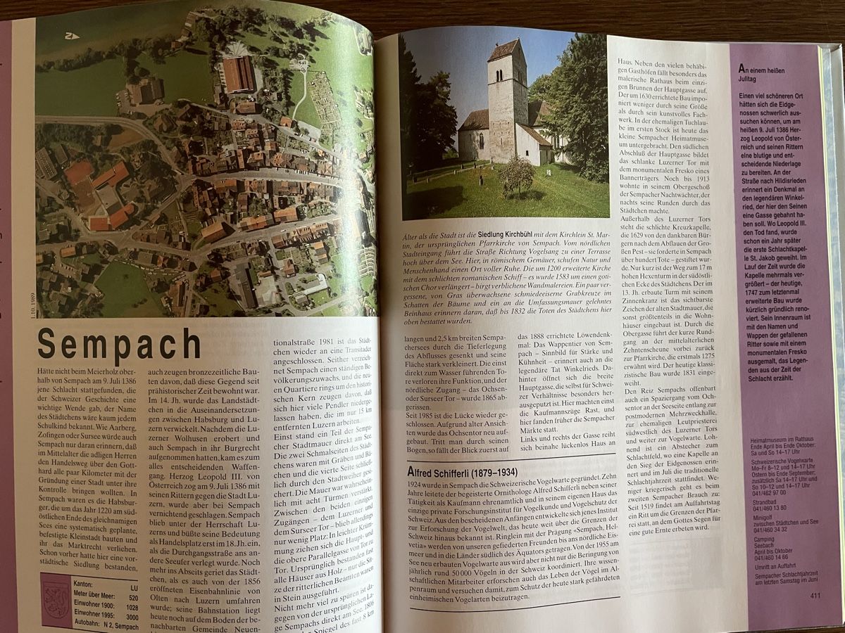 Libri: Schweizer Städtebuch - Ausflugstipps & Rundgänge – Usato da Wyssachen venduto da Hahe89 6