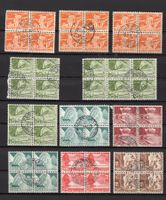 R2215  /  Paysages et techniques 1944 blocs de 4 obl.