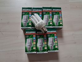 7 X KLEINE SPARLAMPE E 27