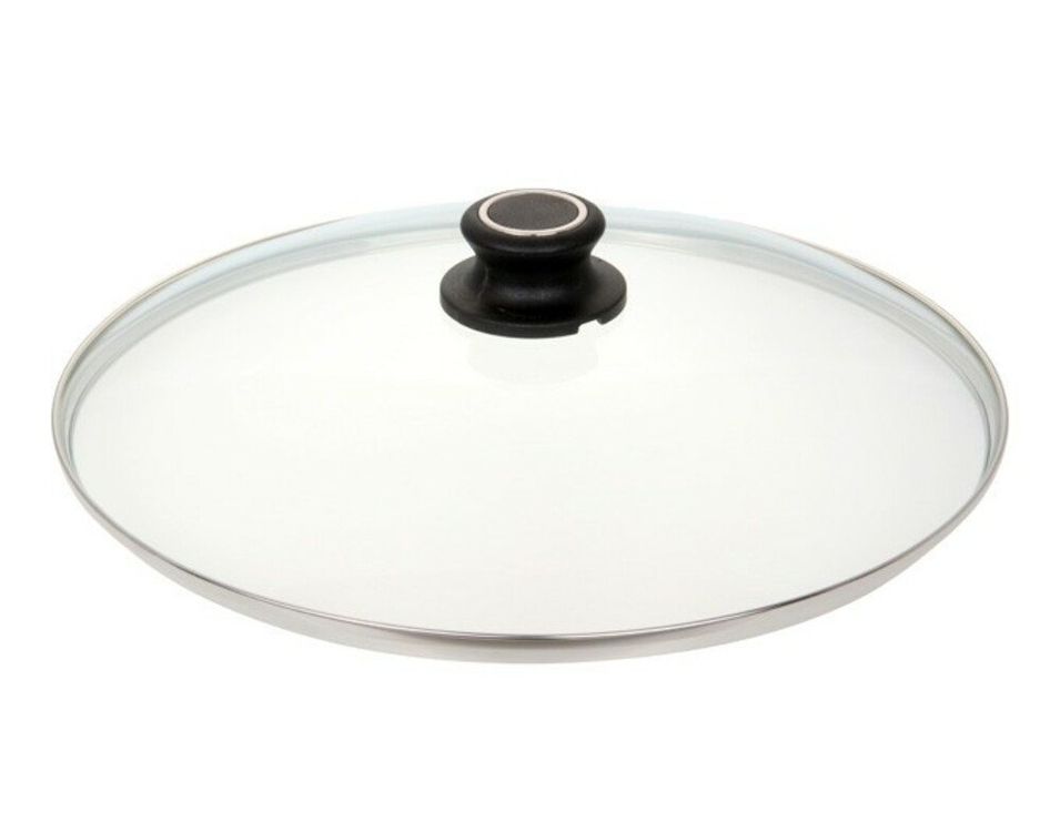 LOTUS Sicherheits-Glasdeckel 32 Cm – Für Pfannen & Töpfe, Backofenfest