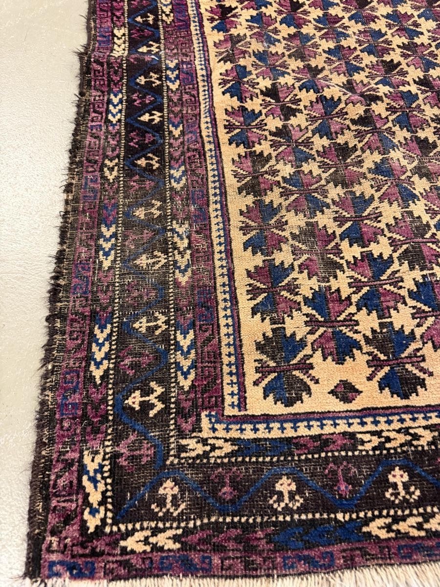 Tappeti: Orientteppich Gebetsteppich bunt gemustert gebraucht – Usato da Strengelbach venduto da RaenAntikDesign 1