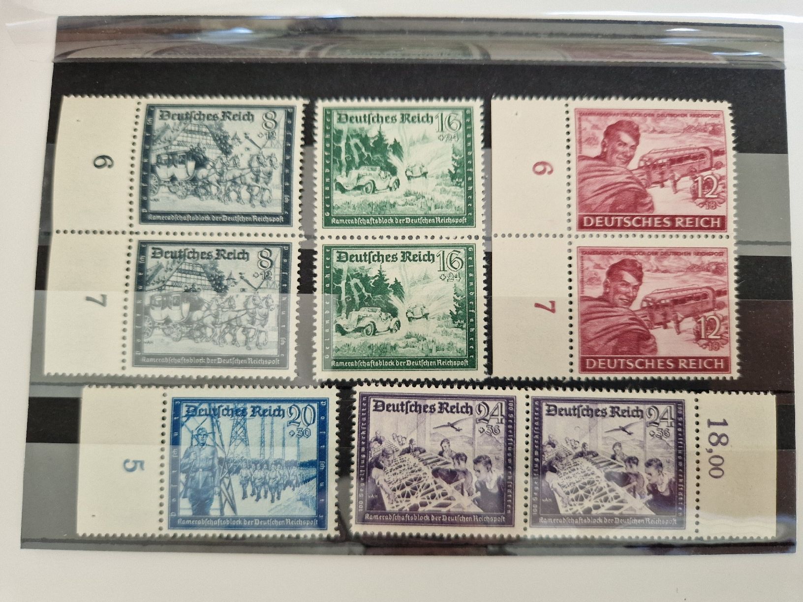 Tutti i francobolli: Deutsches Reich Briefmarken – Nuovo (secondo la descrizione) da St. Gallen venduto da Enrico_SG