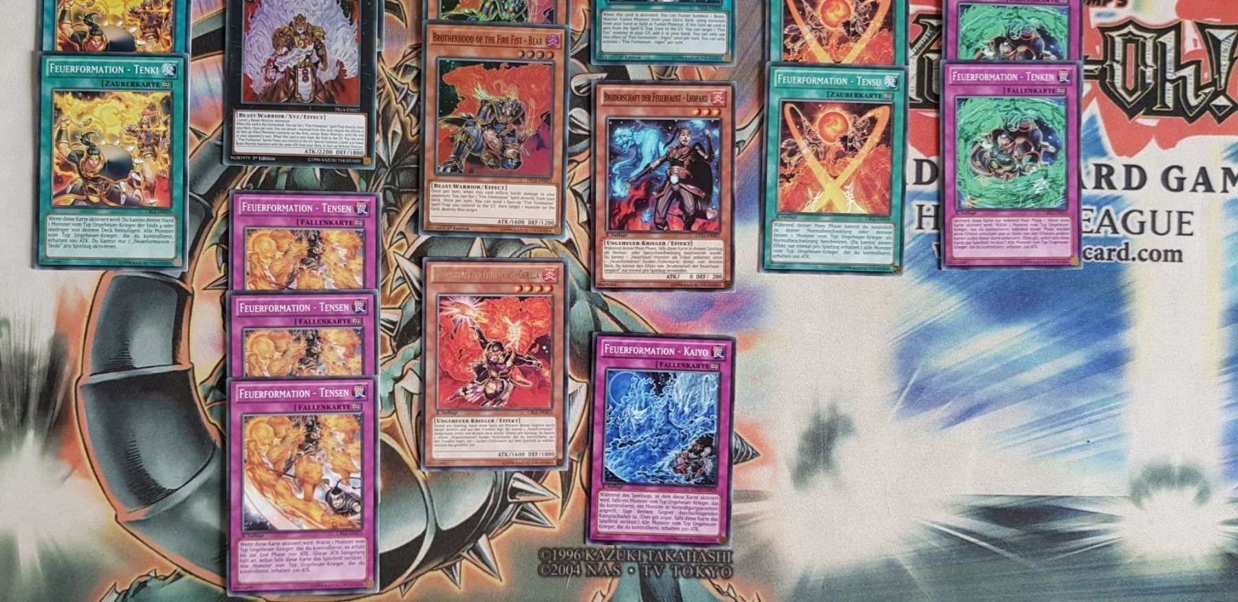 Yugioh Carte collezionabili: Yugioh Kleines Bruderschaft der Feue Set – Usato da Opfikon venduto da Steins_Siedlung 2
