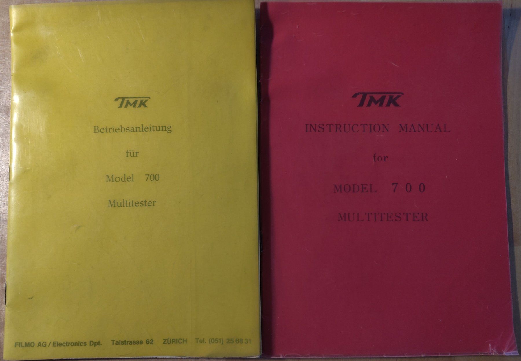 Mesurer: Analog Multimeter TMK Model 700 – D'occasion à Mägenwil par Ricoha 4