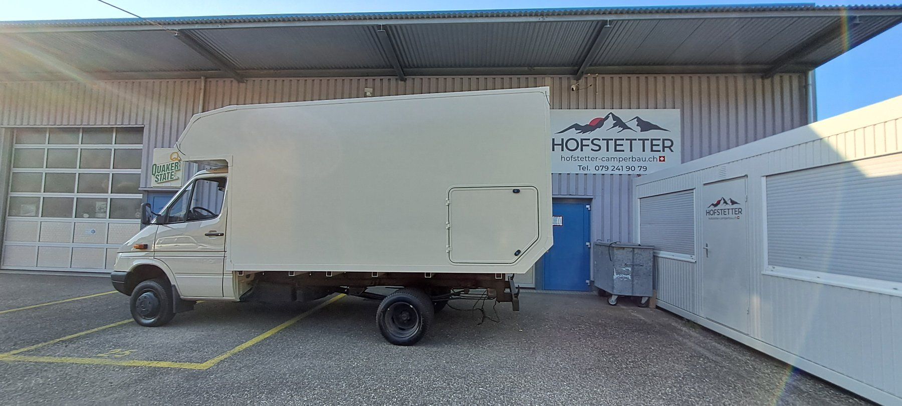 Mercedes Benz Sprinter 413 4x4 Camper mit Wohnkabine (Gebraucht) in ...