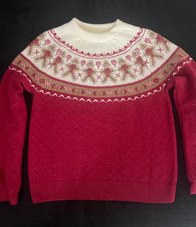 Weihnachtspullover, Grösse M/L aus Schottland, Marke FATFACE