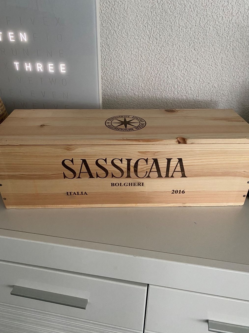 Sassicaia Vino: SASSICAIA D-Magnum 2016 – Nuovo e nell'imballaggio originale da Grenchen venduto da O.r.i.g.