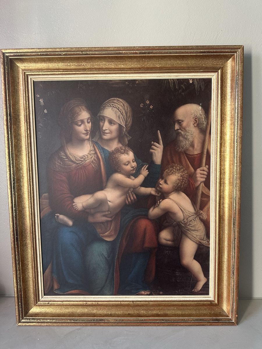 Poster & Bilder: Gemälde "Die Hl. Familie" gerahmt Kunstdruck – Neu (gemäss Beschreibung) aus Nebikon von Vanessa2003