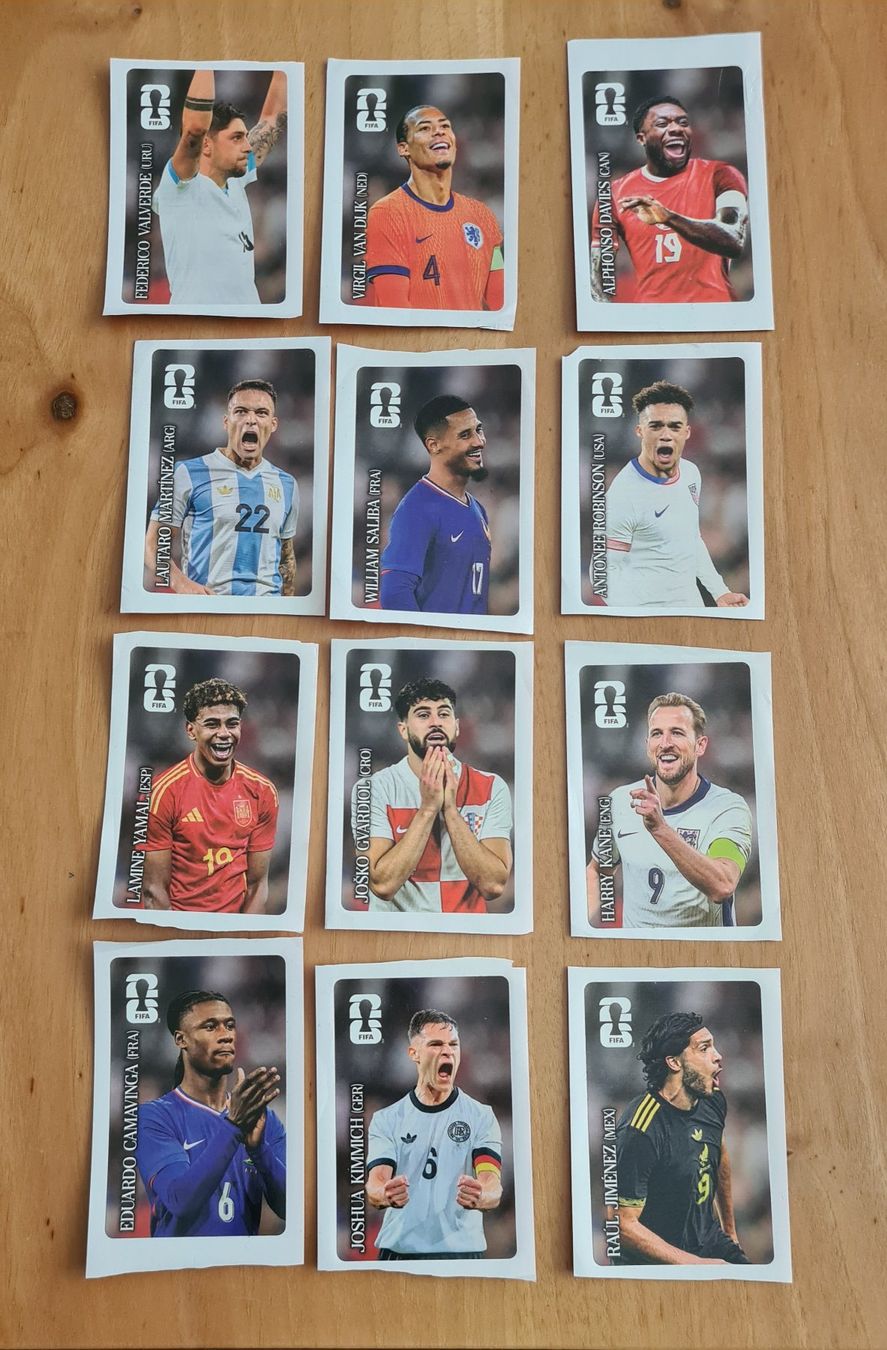 Panini Carte collezionabili: Alle 12 Cola Panini WM 2026 – Usato da Grosswangen venduto da Spieler10