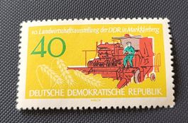 DDR 1962 Landwirtschaftsausstellung briefmarke