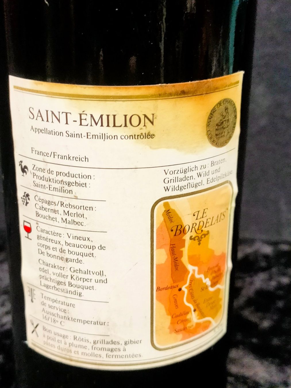 Vino: CASTENET SAINT ÉMILION 1982 – Nuovo (secondo la descrizione) da Genève venduto da Leboucheoreilles 4