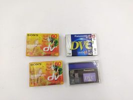 4x DVC Mini DV Camcorder Kassetten Sony Panasonic neu