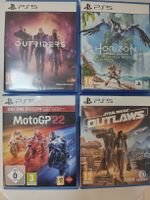 Horizen Forbidden West, Star Wars Outlaws, Outriders, MotoGP