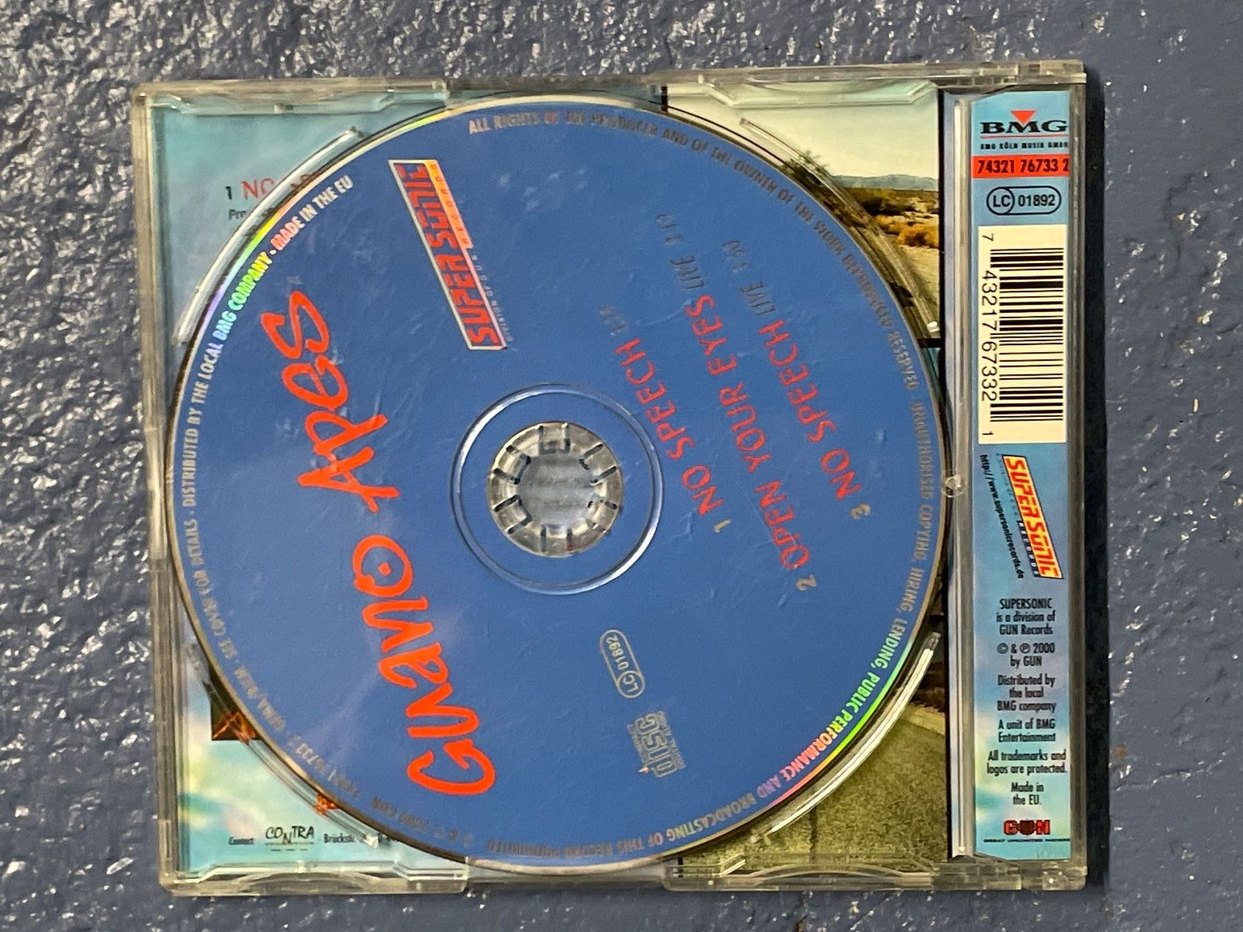 CD: [CD] GUANO APES - No Speech (2000) – Usato da Frasnacht venduto da DiskSelection 1