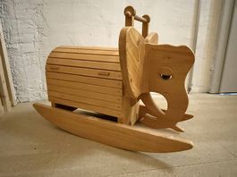 Schaukel Holz elephant