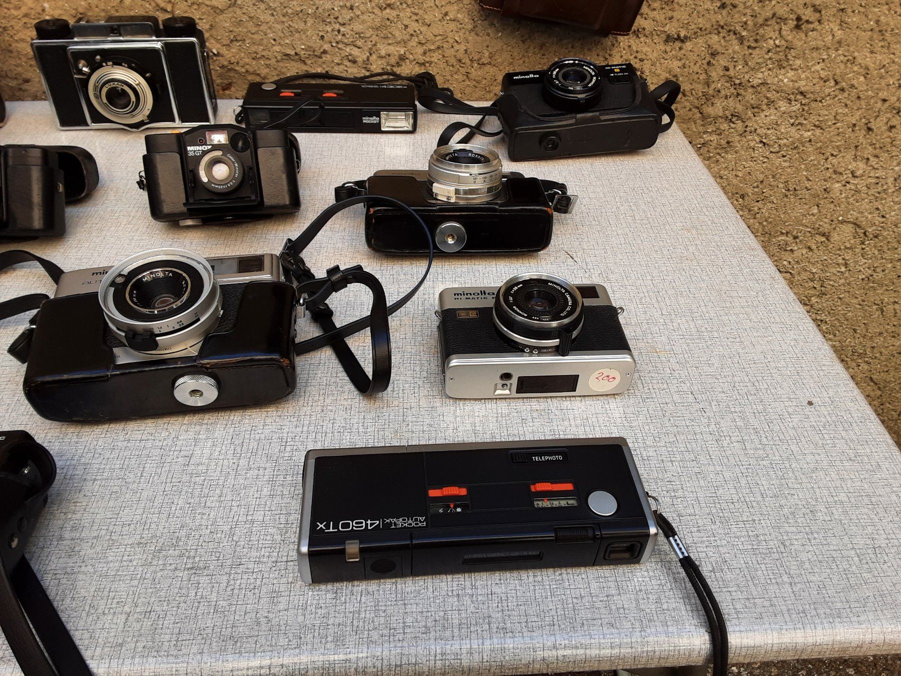 Minolta Fotocamera: Ein grosses Lot Kameras – Usato da Basel venduto da feld63 2