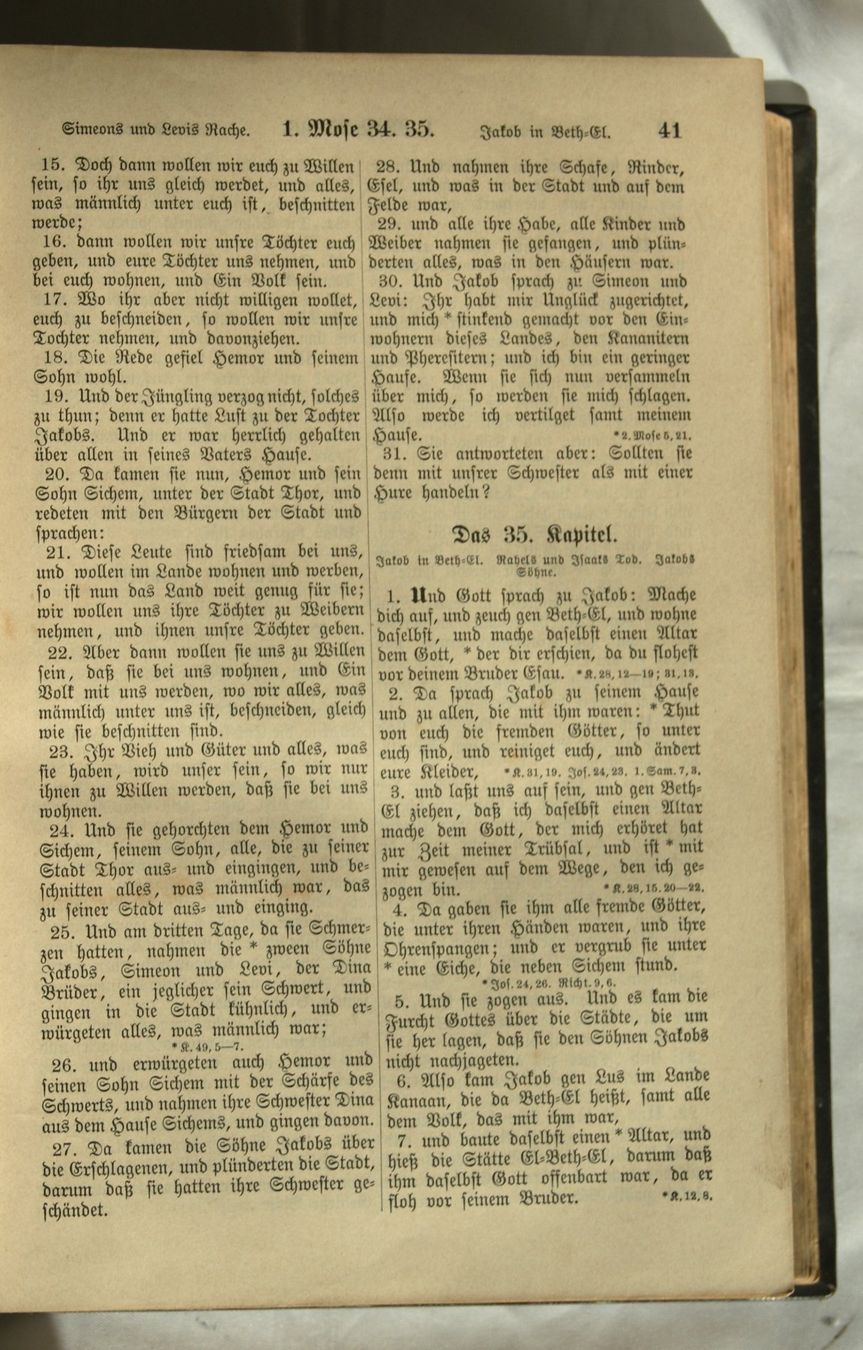 Bücher: DIE BIBEL, ALTES + NEUES TESTAMENT VON 1897 – Gebraucht aus Stadel von Wald100 3
