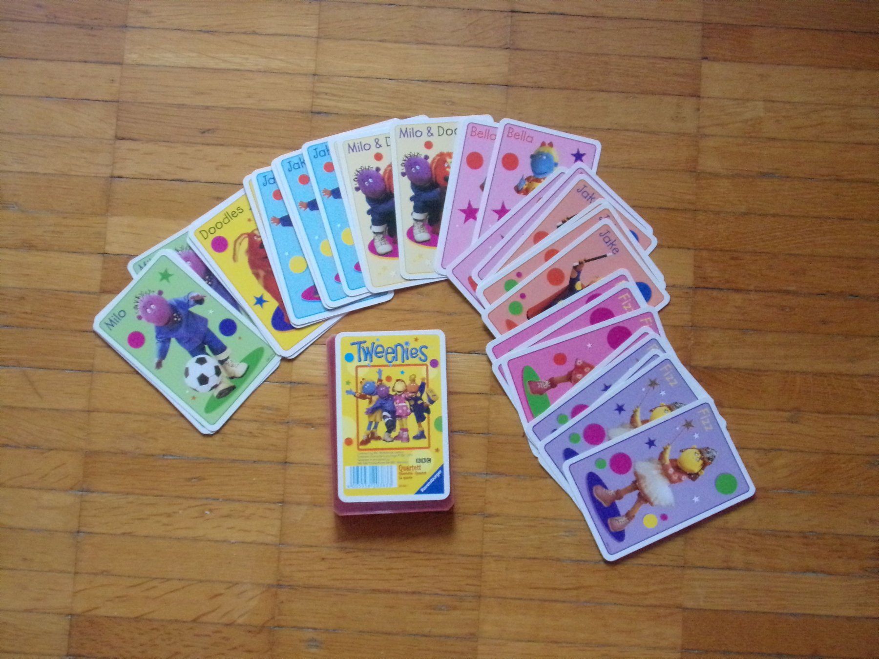 Ravensburger Spiele: Kinder Karten Spiel Quartett Tweenies – Gebraucht aus Winterthur von Jessi_di
