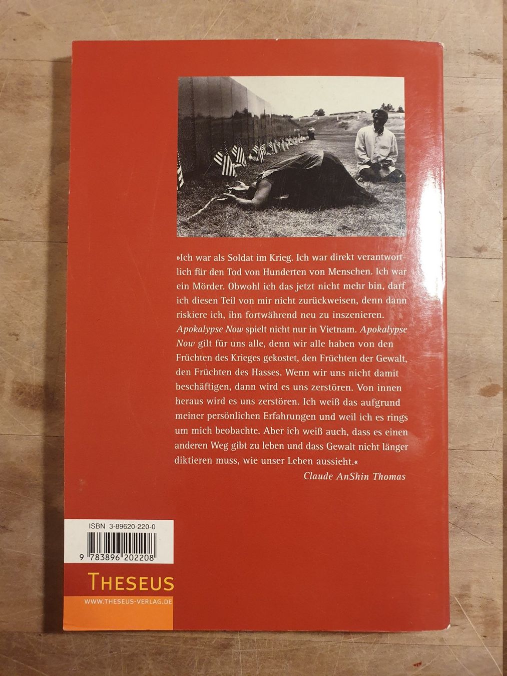Libri: Krieg beenden - Frieden Leben Claude AnShin Thomas Theseus – Usato da Zürich venduto da loosebone 2