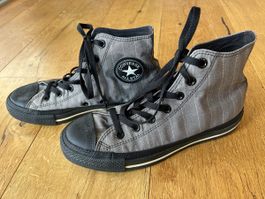 Coole Converse All Stars Chucks, Grau/Schwarz, Gr. 39