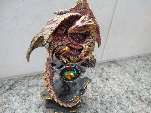 Figuren: Drachen Wachsfigur – Gebraucht aus Hüntwangen von Gandall 4