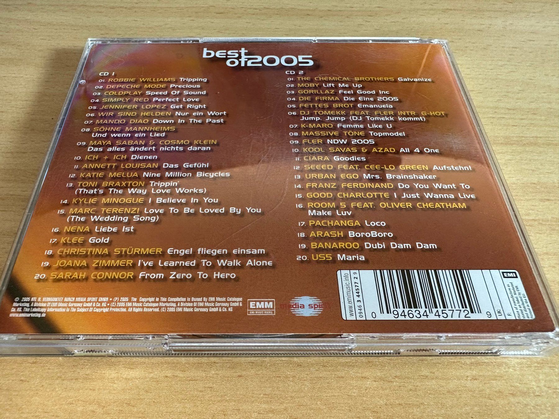 CD: Various – Best Of 2005 - 2 CD – Usato da Rikon im Tösstal venduto da Alpenmutz 1