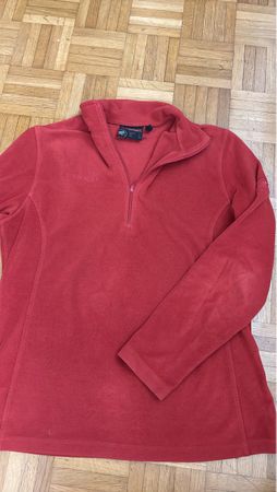 Mammut Fleece Pullover rot Grösse L guter Zustand