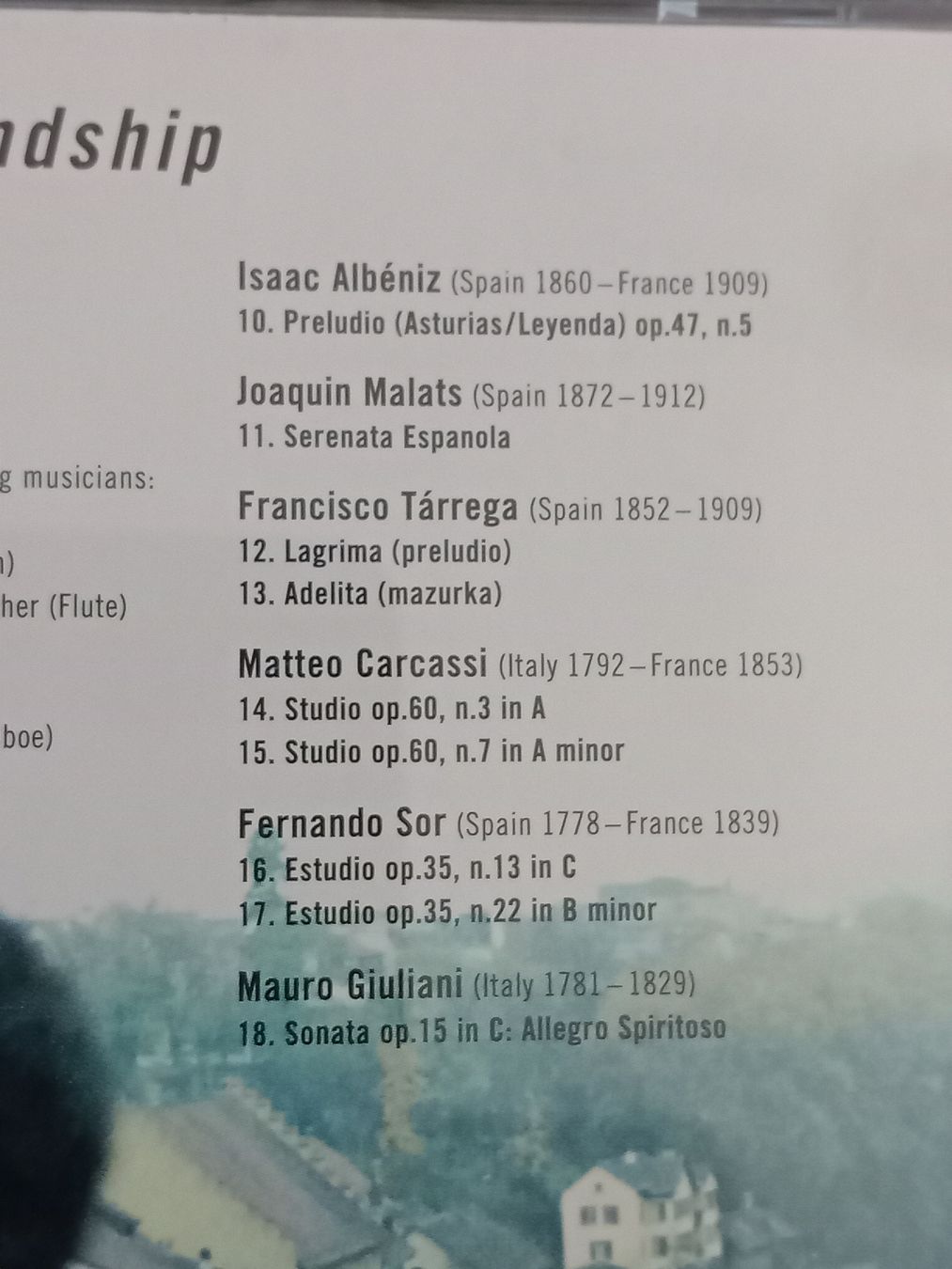 CD: CD Reza in Friendship – Usato da Witterswil venduto da hele04 2