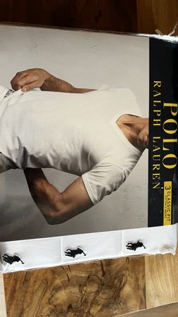 Polo Ralph Lauren T-Shirt V-Ausschnitt 3er Set neu