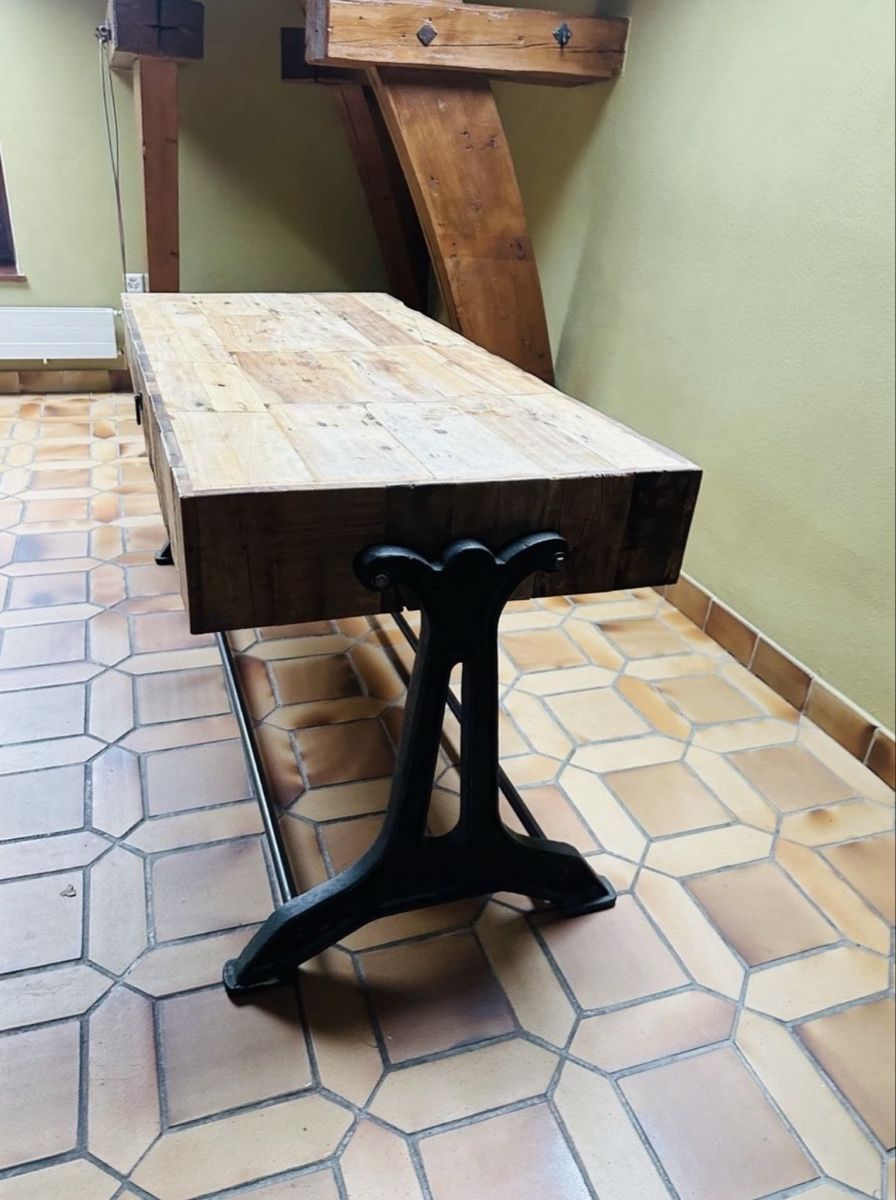 Tavoli: Industrial Table/ Desk, Unique Design! – Usato da Vevey venduto da ledidream 5