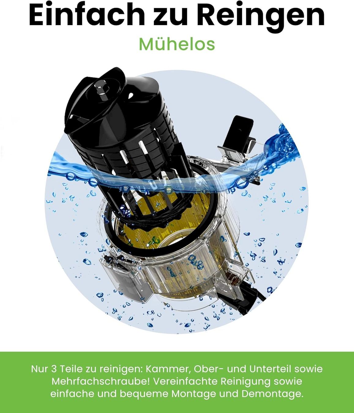 Elettrodomestici da cucina: Hurom H70-FT Slow Juicer titangrau – Nuovo e nell'imballaggio originale da Bottighofen venduto da zaap 5