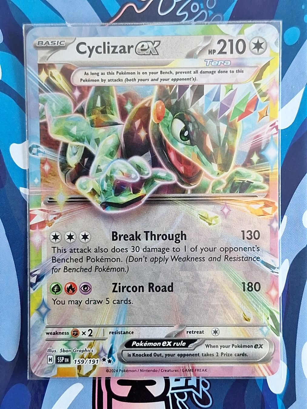 Pokémon Carte collezionabili: Cyclizar ex - #14 – Usato da Altstätten SG venduto da GGsGameshop